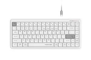 A4Tech FBX53C White simsiz klaviaturasi
