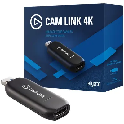 Elgato Cam Link 4K video tortib olish qurilmasi