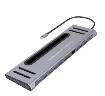 Onten OTN-9199 12 in 1 Type-C multifunksional dock-stansiya