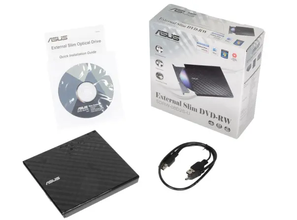 ASUS SDRW-08D2S-U LITE tashqi slim USB DVD-RW drayveri