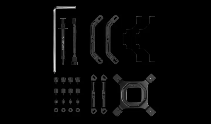 DeepCool AK500 ZERO DARK protsessor kuleri