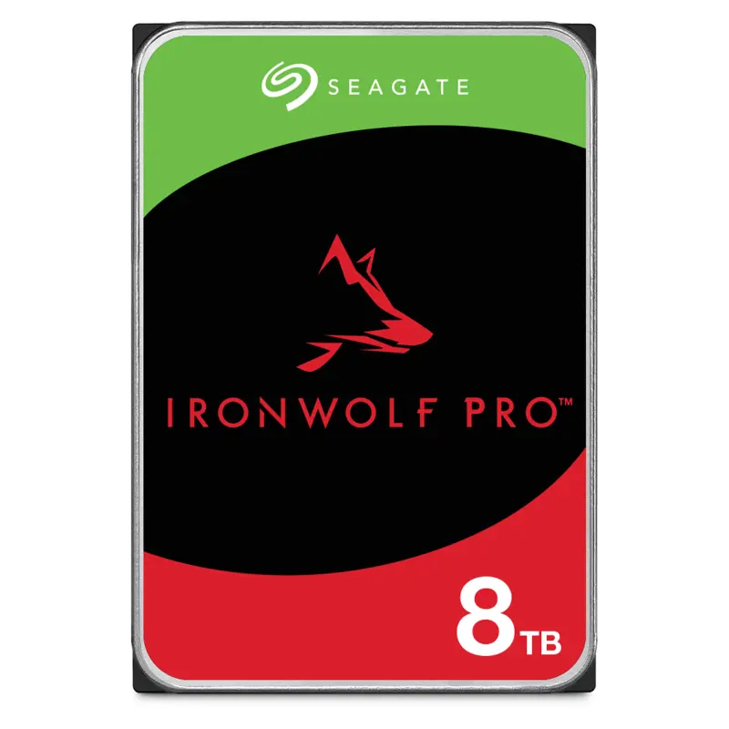 Seagate IronWolf Pro 8TB qattiq diski (HDD)