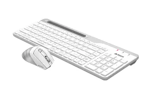 Комплект клавиатура и мышь A4Tech FB2535C White