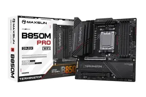 Материнская плата Maxsun AMD AM5 Terminator B850M PRO DARK WIFI DDR5