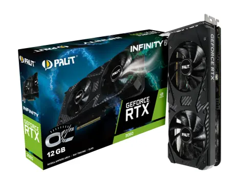 Grafik karta Palit GeForce RTX 3060 12GB INFINITY 2 GDDR6 192bit