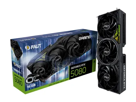 Grafik karta Palit GeForce RTX 5080 16GB GamingPro OC GDDR7 256bit