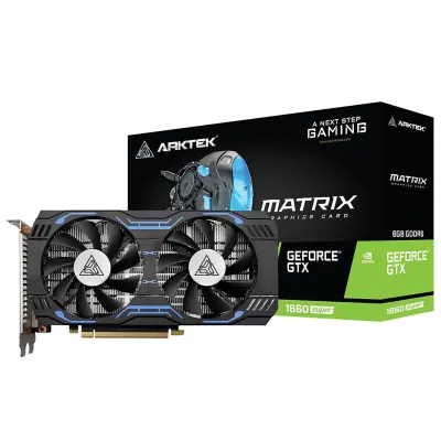 Видеокарта Arktek GeForce GTX 1660 Super 6GB 192Bit GDDR6