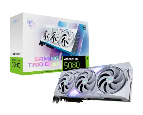 Grafik karta MSI GeForce RTX 5080 16GB GAMING TRIO WHITE