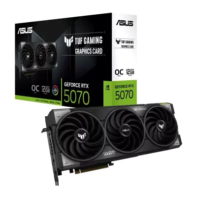 Grafik karta ASUS GeForce RTX 5070 12GB TUF GAMING OC GDDR7