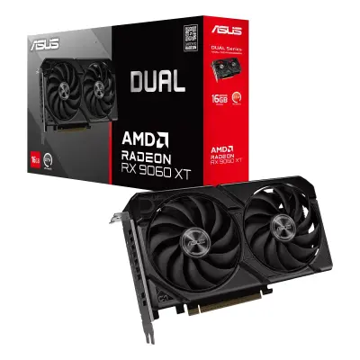 Grafik karta ASUS Radeon RX9060XT 16GB DUAL GDDR6