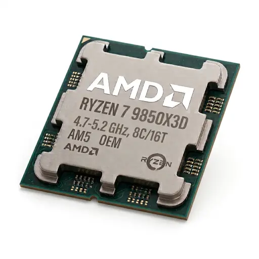 Protsessor AMD Ryzen 7 9850X3D 4.7-5.2GHz 8C/16T AM5 OEM