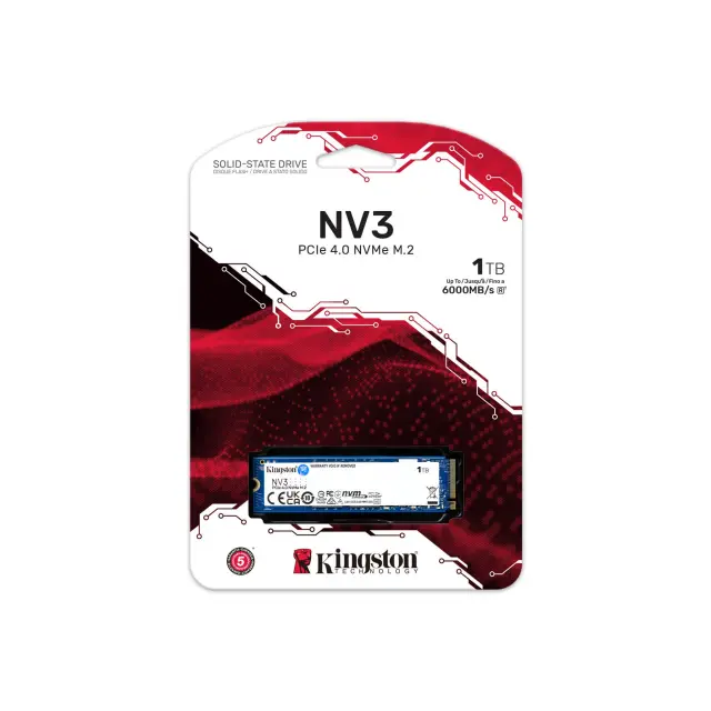Kingston NV3 1 TB SSD, M.2 NVMe