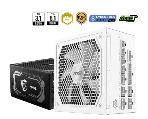 MSI MAG A1000GL PCIE5 1000W quvvat bloki