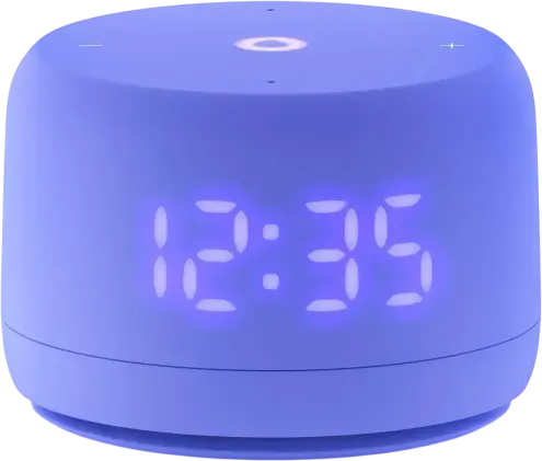 Yandex Stantsiya Lite 2 soatli aqlli kolonka, siyohrang (YNDX-00026VIO)