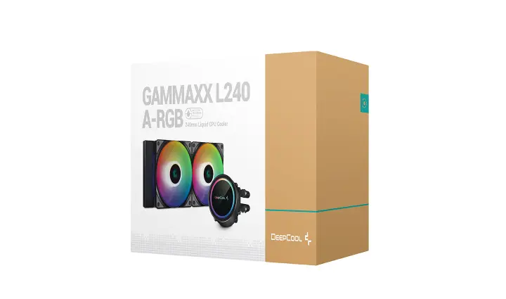 DeepCool GAMMAXX L240 A-RGB BLACK suyuqlik sovutish tizimi