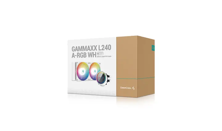 DeepCool GAMMAXX L240 A-RGB White suyuq sovutish tizimi