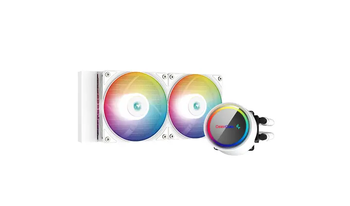 DeepCool GAMMAXX L240 A-RGB White suyuq sovutish tizimi