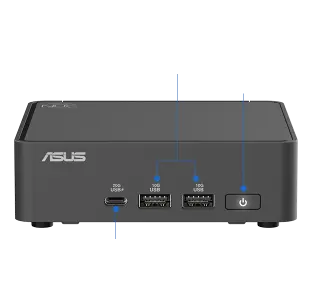 PC ASUS NUC 15 Pro (U5-225H) / 16GB / 512GB SSD / DOS, 3 yil kafolat, 90AS00L1-M005P0