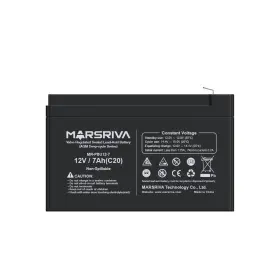 Marsriva MR-PBU12-7 akkumulyatori, 12 V / 7 A·soat, AGM