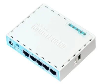 MikroTik hEX RB750Gr3 marshrutizatori