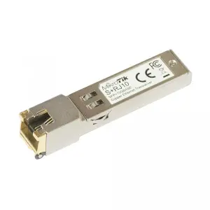 MikroTik S+RJ10 SFP+ moduli 1 x RJ45