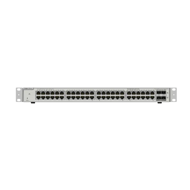 Коммутатор Ruijie Reyee RG-NBS3200-48GT4XS, 52 порта, Gigabit, 48 RJ45, 4 SFP+ 10G