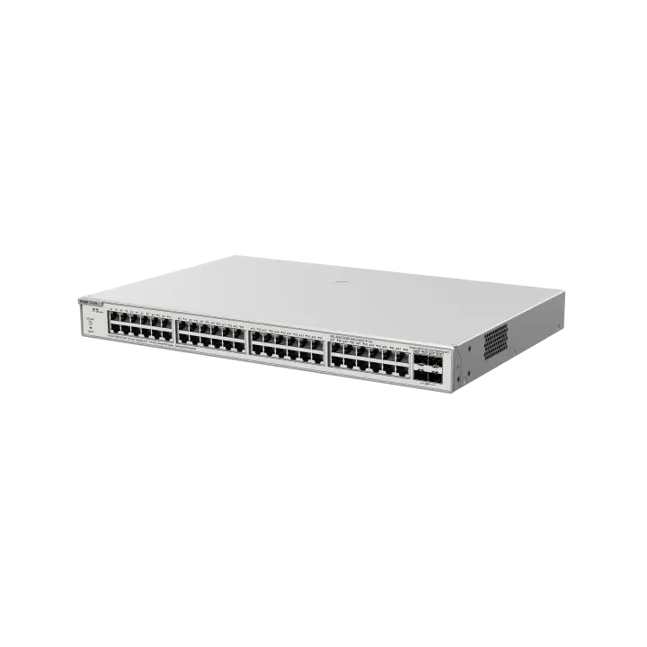 Коммутатор Ruijie Reyee RG-NBS3200-48GT4XS-P-V2, 52 порта, Gigabit, 48 PoE+, 370 Вт, 4 SFP+ 10G