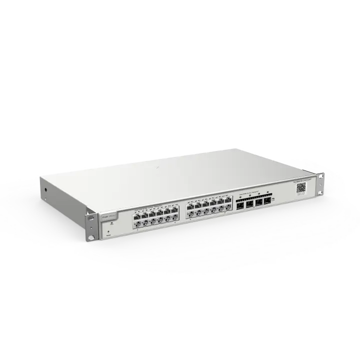 Коммутатор Ruijie Reyee RG-NBS5100-24GT4SFP, 28 портов, Gigabit, 24 RJ45, 4 SFP, Layer 3