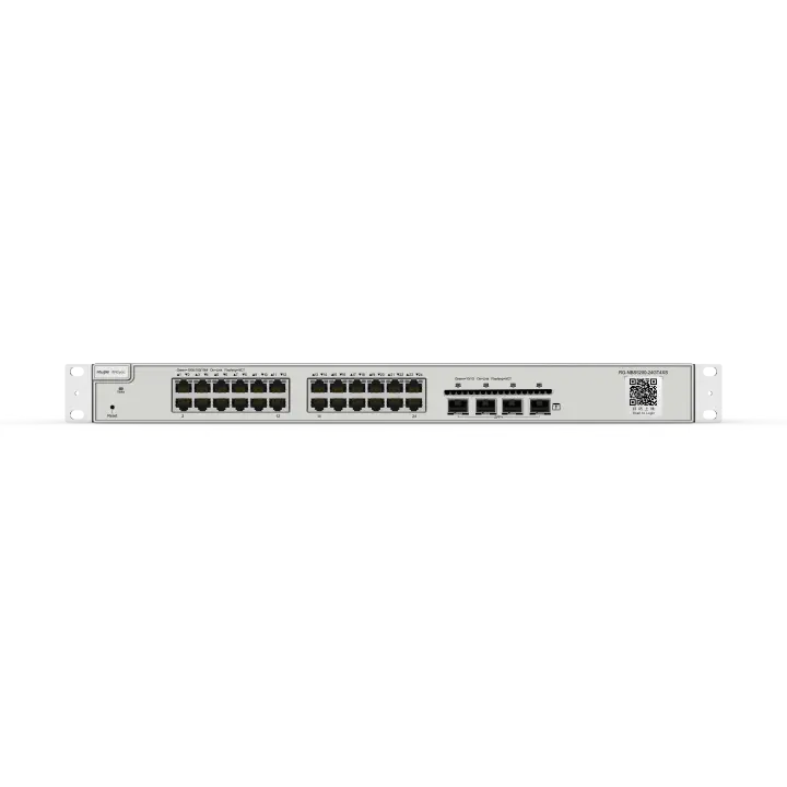 Коммутатор Ruijie Reyee RG-NBS5200-24GT4XS, 28 портов, Gigabit, 24 RJ45, 4 SFP+ 10G