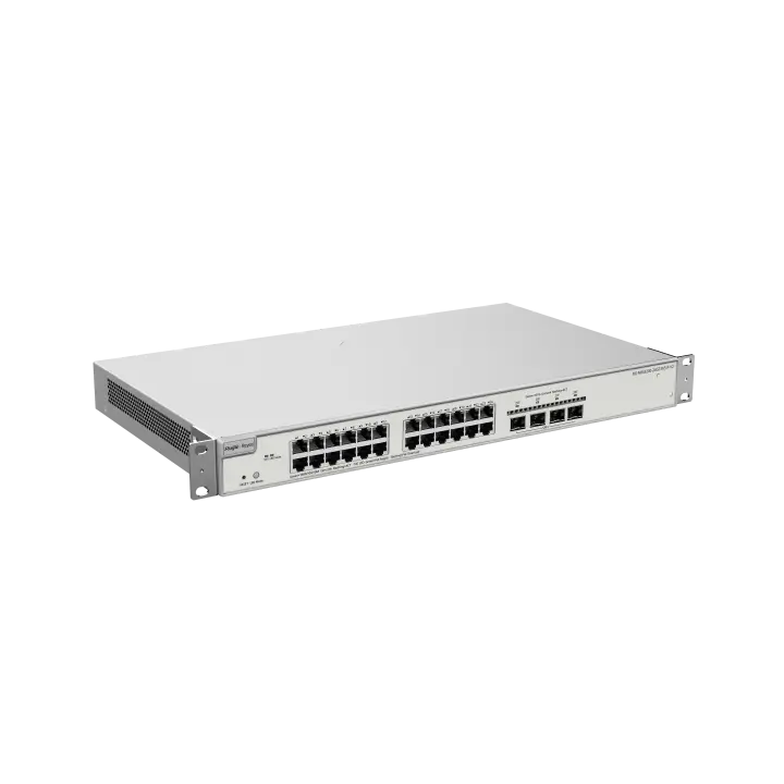 Коммутатор Ruijie Reyee RG-NBS5200-24GT4XS-P-V2, 28 портов, Gigabit, 24 PoE+, 370 Вт, 4 SFP+ 10G