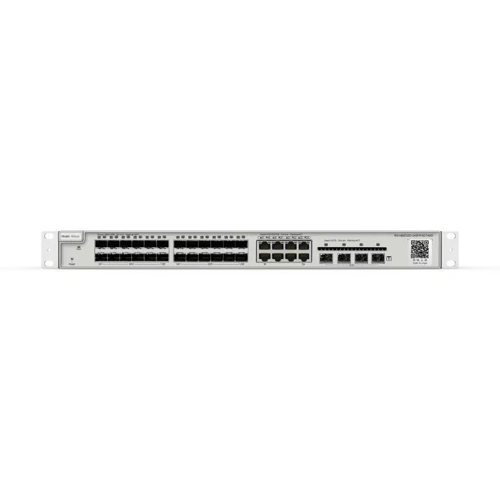 Коммутатор Ruijie Reyee RG-NBS5200-24SFP/8GT4XS, 36 портов, Gigabit, 24 SFP, 8 Combo RJ45/SFP, 4 SFP+ 10G