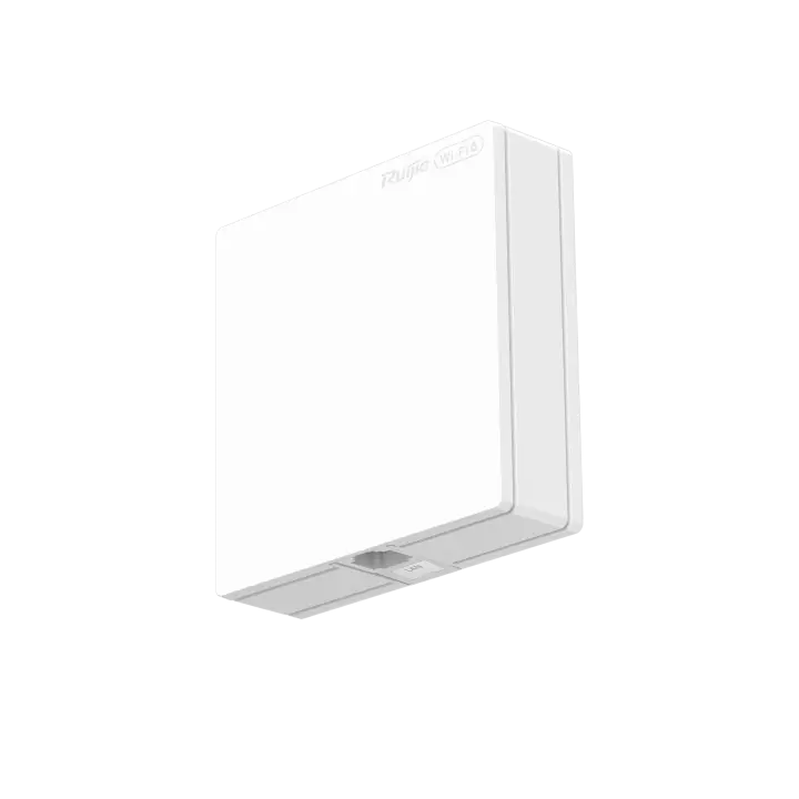 Ruijie Reyee RG-RAP62-Wall-Lite Wi-Fi 6 AX3000 Wi-Fi kirish nuqtasi, 2974 Mbit/s, 2.4/5 GGts, 2×Gigabit LAN, PoE+