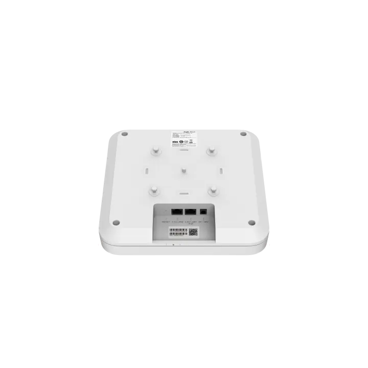 Ruijie Reyee RG-RAP2260(H) Wi-Fi kirish nuqtasi, Wi-Fi 6, AX6000, 5950 Mbit/s, 2,4/5 GGts, 2 ta 2.5 Gigabit port, PoE++