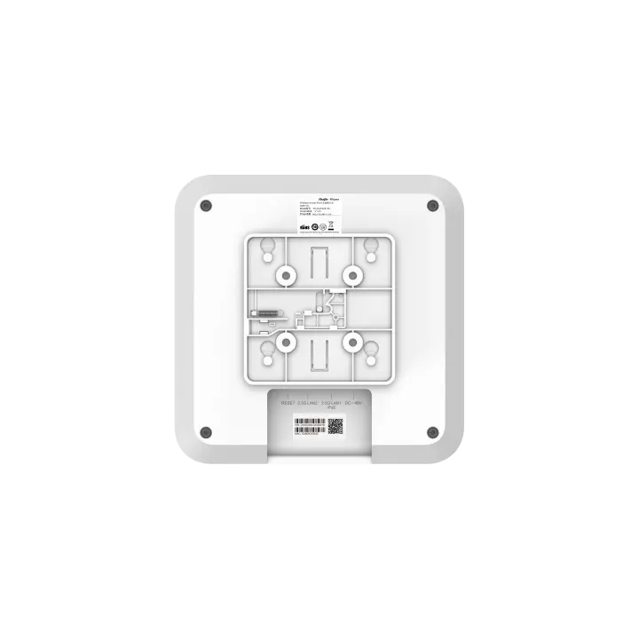 Ruijie Reyee RG-RAP2260(H) Wi-Fi kirish nuqtasi, Wi-Fi 6, AX6000, 5950 Mbit/s, 2,4/5 GGts, 2 ta 2.5 Gigabit port, PoE++