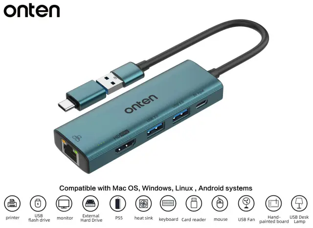 Сетевой адаптер Onten US-125